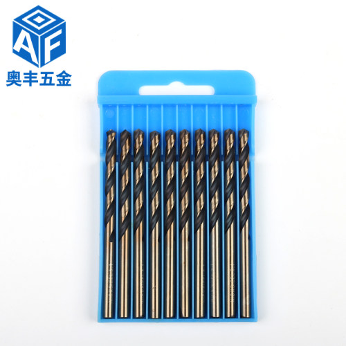 极速。麻花钻头j直柄不锈钢专用钻头高速网金属钻头M10M11