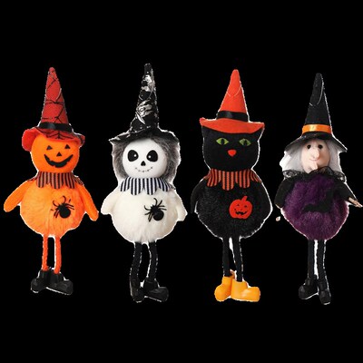 极速Party Supplies Pumpkin/Ghost/DWitch/Cat Hangings Pendent