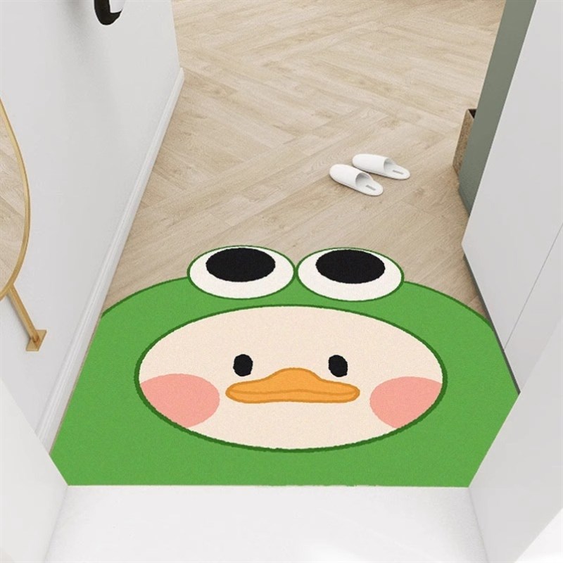 极速可爱loopy进门r玄关脚垫防滑入户门地垫家用丝圈可裁剪大面积