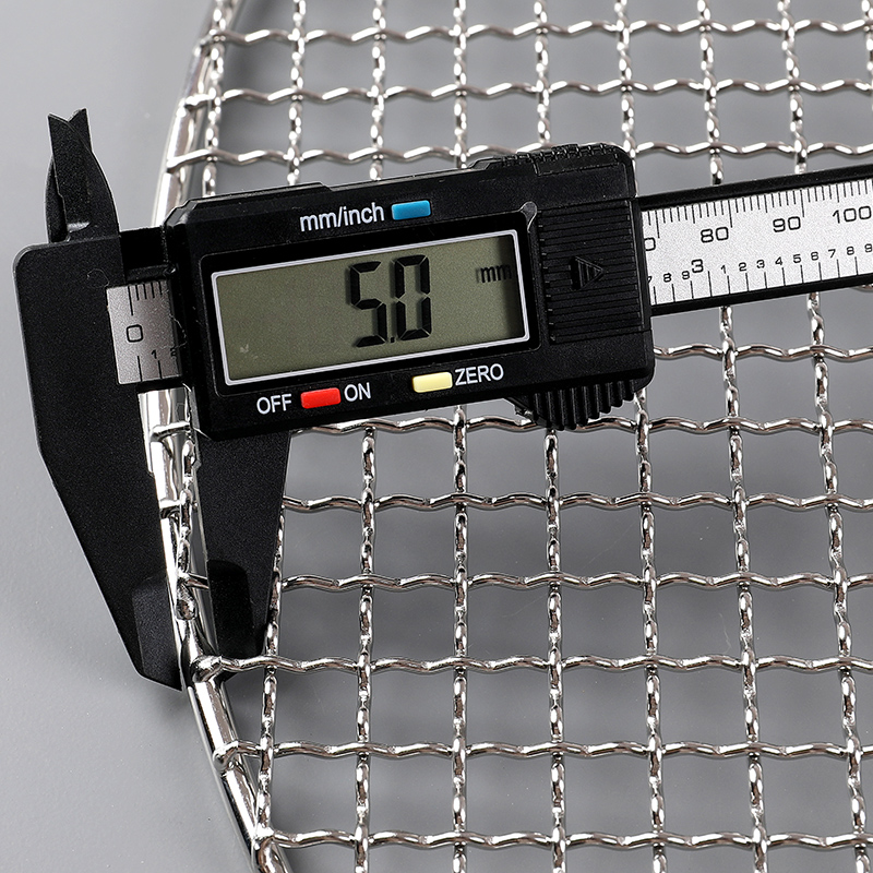 极速烧烤网圆g形不锈钢网格片日式烤网直火网架加粗商用铁丝小加