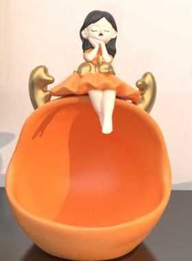 极速入门入户钥匙收纳女孩摆x件酒柜电视柜装饰品书房玄关茶几客