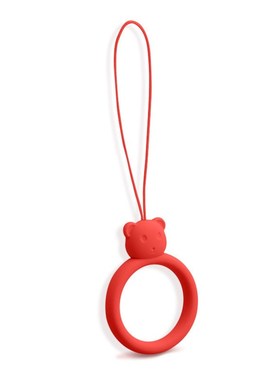 极速New 2pcs Silicone Pendant MobilFe Phone Straps Keycord L