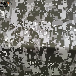 Digital Camouflage Vinyl 极速Black Car Gray Film Wrap Whitek