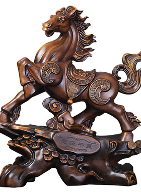 极速志在千里马摆件工艺品马到成功招G财马办公室乔迁开业礼品商