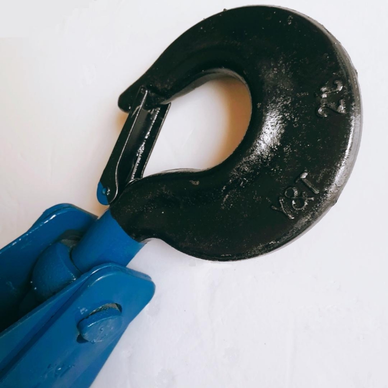 极速厂销磐e石滑车挂钩式起重滑轮开口轴承滑车钢轮开口吊钩起重