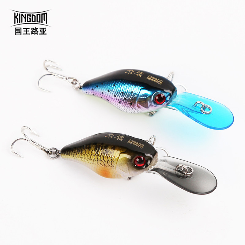 极速国王路亚饵缓沉淡水长舌板小胖子5g钓翘嘴Q黑鳜鲈草鱼硬拟路