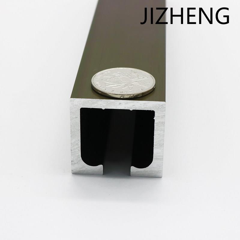 极速木门玻璃门移门上单吊趟v轨道滑轮槽 拉门滑道  摺叠门配件导