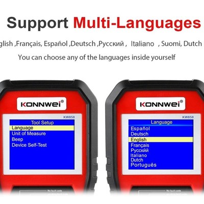 极速OBD 2 Car Scanner OBD2 Scanner  KHW850 Full ODB2 Scanner