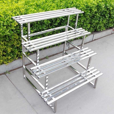 极速绿萝花架f三层台三层阶梯花架置物架花盆架室内花架子多层户