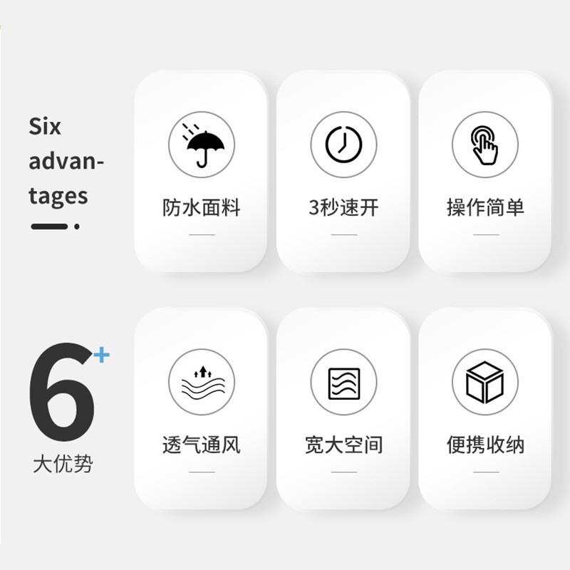 2023新款全自动帐篷双人四人三秒H速开免搭建野营野外帐篷露营