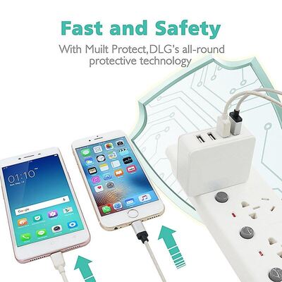 新品4USB Qc 40 Qualcomm Quick Charge 4 30 31A USB FastZ Char