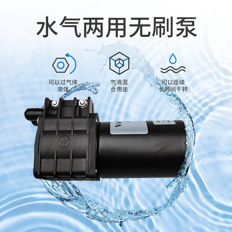 威尔特VDP160SP2微型直流无A刷水泵长寿命24V设备耐腐蚀蠕动泵