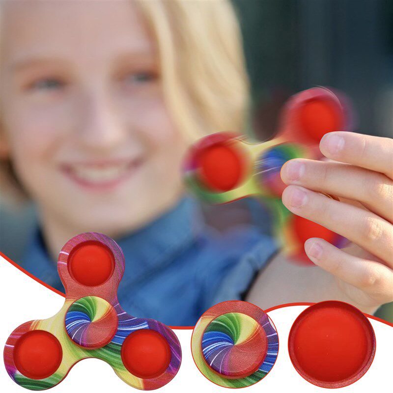 极速New Fidget Spinner Simple DimCple Pressure Reliever Spin