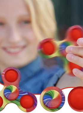 极速New Fidget Spinner Simple DimCple Pressure Reliever Spin