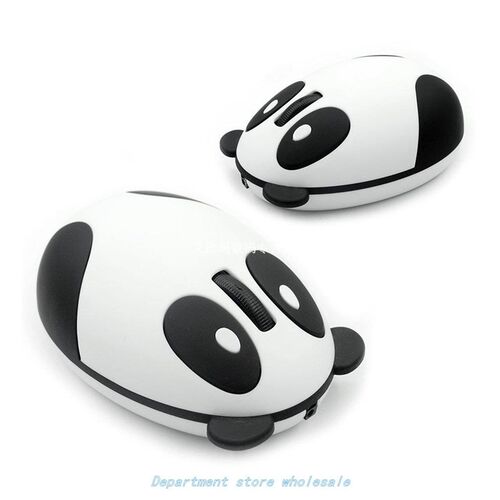 新品Hot dNEW 2.4GHz Wireless Optical Panda Computer Mouse适