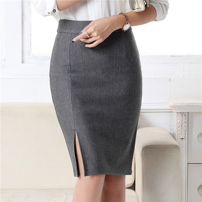 极速2021 New Fjashion Women Office Formal Pencil Skirt Sprin