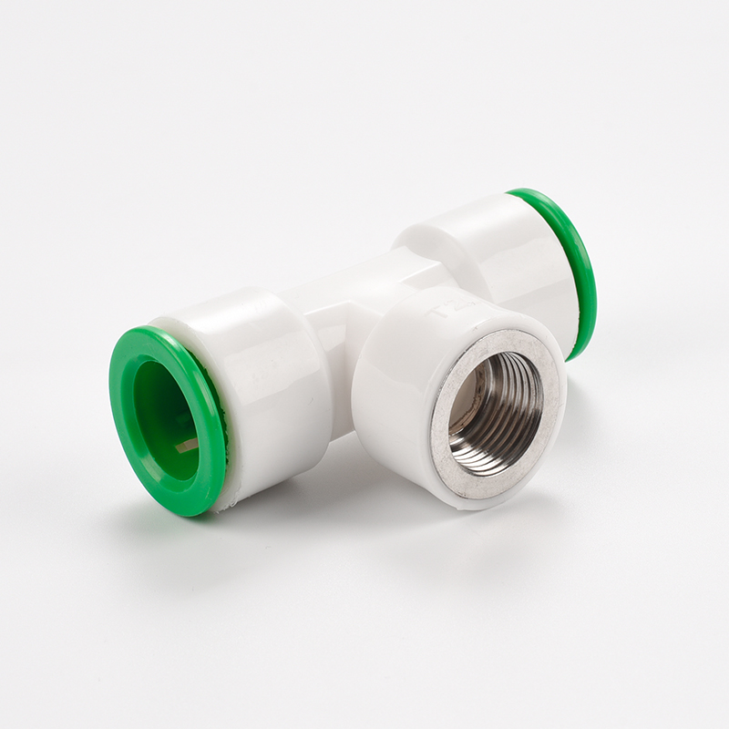 极速ppr免热g熔水管配件4分20 25直插式管件pe快速接头PVC无需热