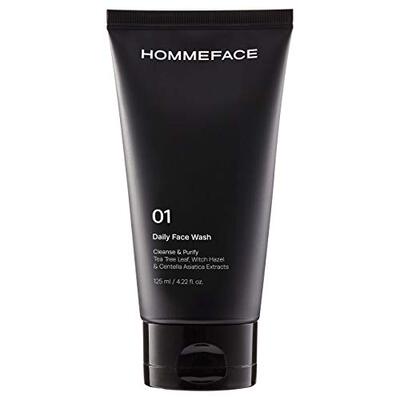 新品HOMMEFACE Daily Face Wash for Men  4.22N Fl. Oz. Gentle