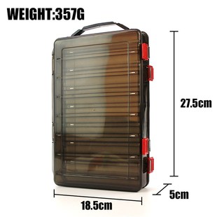 极速Double side 14m Compartments Fishing lure box Multifunct