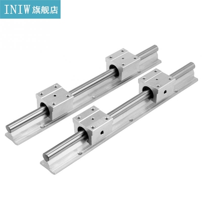 新品2Pcs 300mm12mmm Slide Linear Guides Rail Shaft + 4Pcs Be