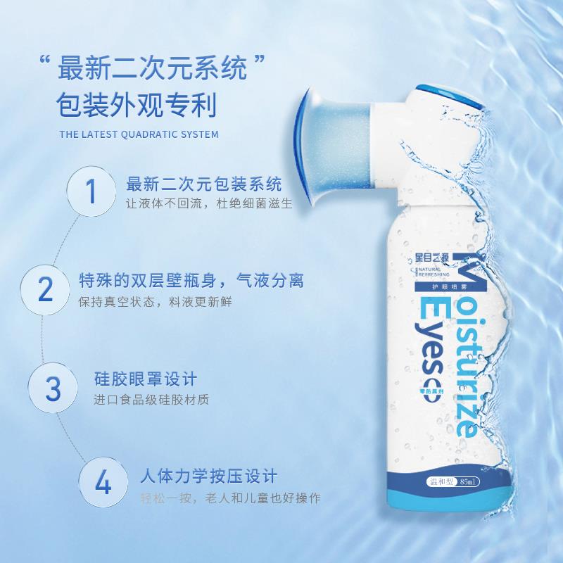 SARF LAB/星目之源叶黄素人工泪液护N眼喷雾 妆后清洁眼喷