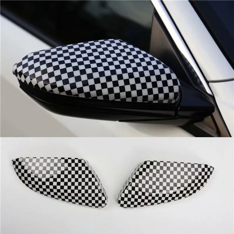 极速For Honda Civic 2016 2PCS Black White ABS CSar Side Door