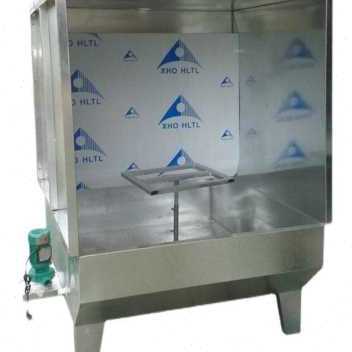 极速厂促厂销环保水帘柜烤漆房打磨柜油v漆O家具喷漆柜除尘净化水