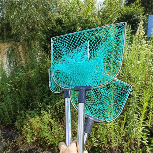 极速儿童小号不锈钢双q框小号捞网捞鱼虾小眼网超轻耐用超市饭店