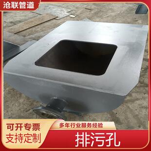 带放水管排污孔304不锈钢碳钢排污孔油罐常压排污孔