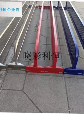 室外标准乒乓球台红色金属网架户外smc球桌通用铁Y拦网不锈钢挡l