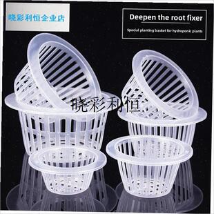 水培网格盘水培定植篮水培篮绿萝定植篮无土栽培花W卉浅型固固定l