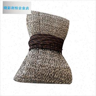 粗线装鱼袋小眼谷麦鱼护手工编织大E力马鱼护网装鱼篓折叠渔护网l