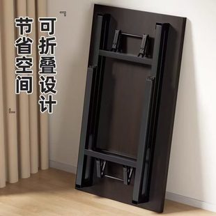 电脑桌卧室办公桌屋用 书桌家用出租简约可折叠学习写字工作台台式