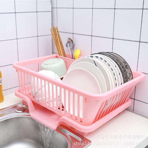 碗篮塑料碗碗柜滤水篮架整理架碗碟收纳架厨房沥水沥水架碗架加厚