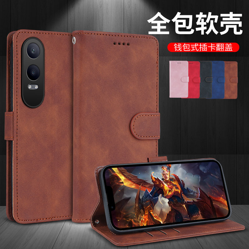 适用OPPOK12x手机壳K12X OPPO翻盖保护套PJT110新款镜头全包皮套k12x硅胶软防摔K21X带盖外壳插卡0pp0男女款