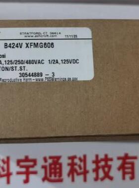 ASHCROFT/雅斯科压力开关B424V-XFMG606, 0 psi