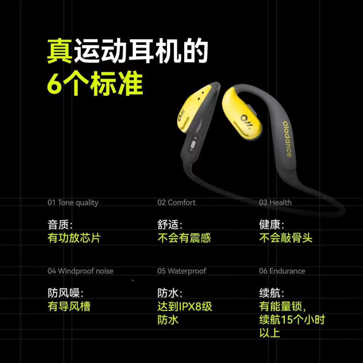 OLADANCE OWS Pro5.3OadancOWS tSpors开放式耳机不入e耳式蓝牙耳