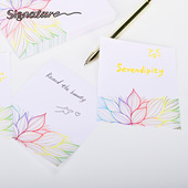 Signature便签本 标签贴可撕本子手账贴纸高级感学生用记事便签本