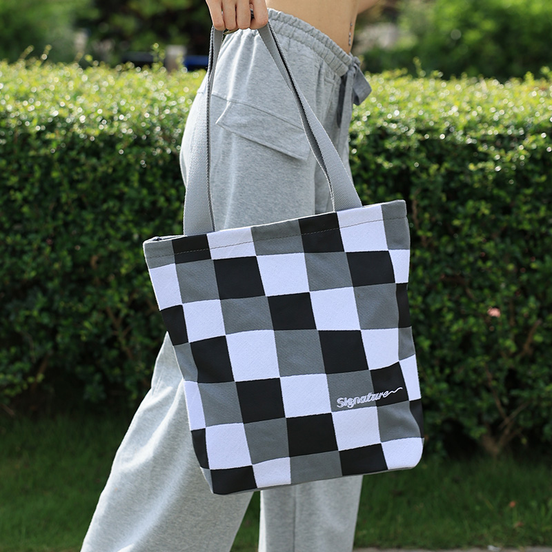 Signature帆布袋通勤帆布包女