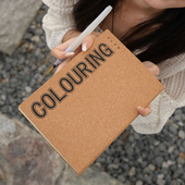 Signature笔记本 a5环保软木本子送礼纪念品软皮记录本可定制