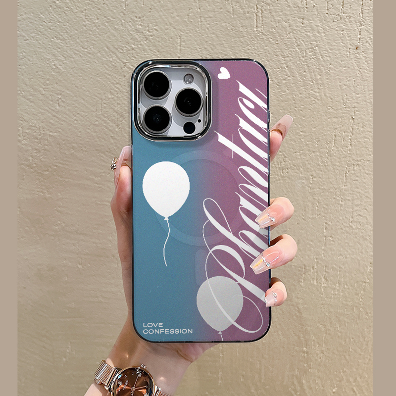 周杰伦告白气球手机壳适用苹果16promax透明磁吸iphone15plus全包14防摔保护套13pm创意12可爱11新款同款周边