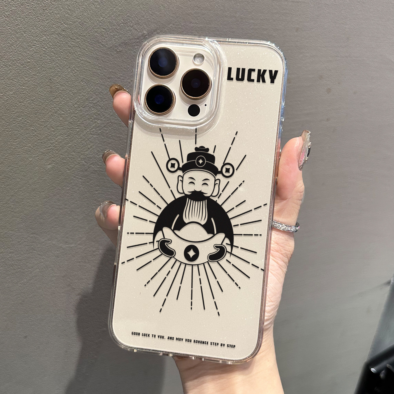 好运元宝财神微闪防摔手机壳数码全包iPhone16高级感新年爆款手机壳适用苹果151617promax新年手机套,3C数码配件,手机保护套/壳,淘宝优惠券,粉丝福利购,淘宝优惠卷