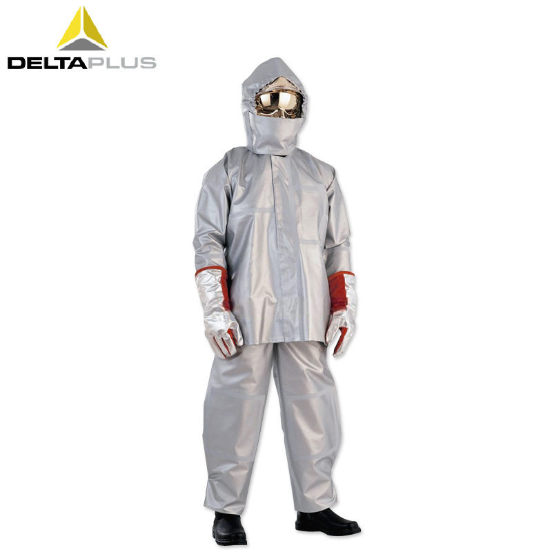 代尔塔403005403006重型防火防化服VESTE084镀铝隔热防护服