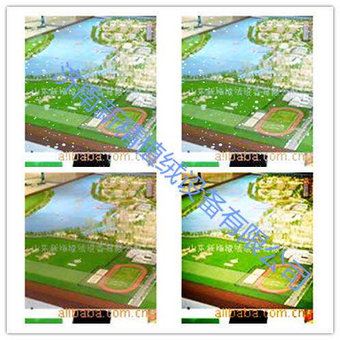 【济南新峰】沙盘建筑模型植绒机及多套色植绒机