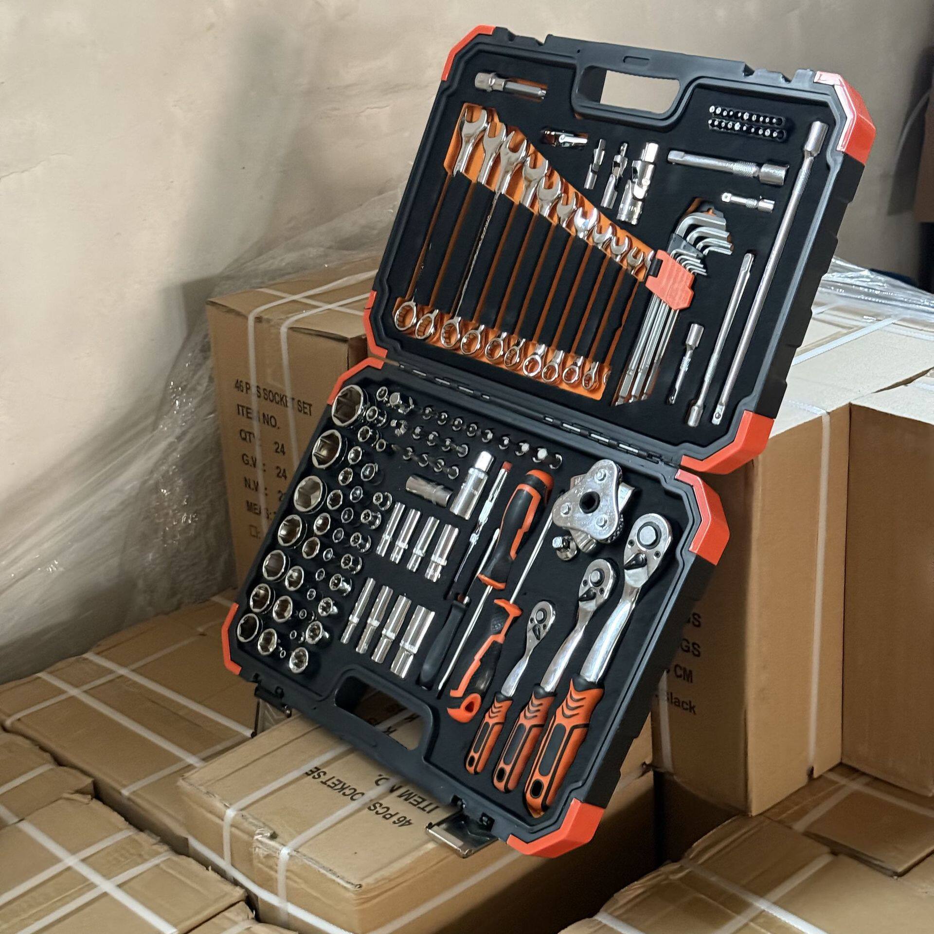 150件套72齿汽修汽车维修组套套筒扳手组合工具维修工具套装