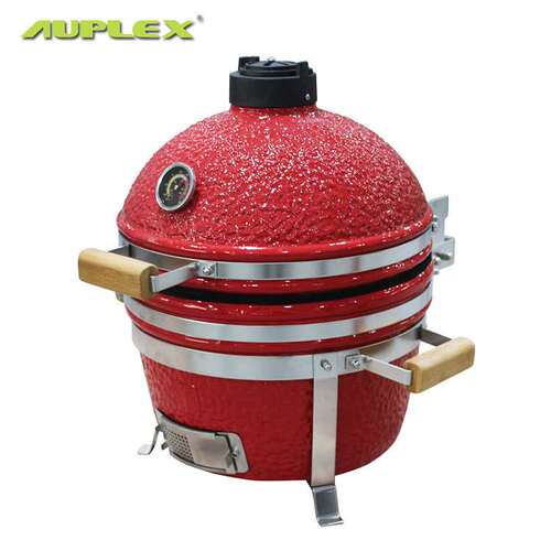 16寸陶瓷烧烤炉家庭厨房烧烤架整鸡烟熏焖烤炉BBQ Kamado Grill