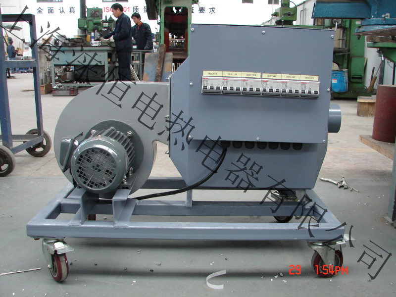 上海源泛热风加热器管道吹风加热器烘房加热器