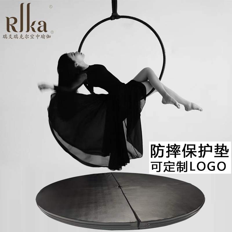 钢管舞防摔垫保护垫可折叠加厚空中吊环垫珍珠海绵垫舞蹈防摔垫