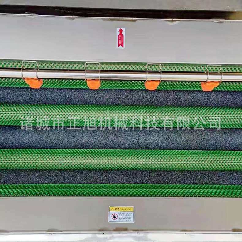 猪头猪蹄毛辊清洗机  牛蹄猪脚毛刷去杂机 羊蹄猪手沥青去黑炭机