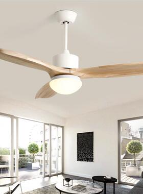 JN北欧客厅吊扇灯美式电灯一体吸顶电风扇带吊灯ceiling lamp